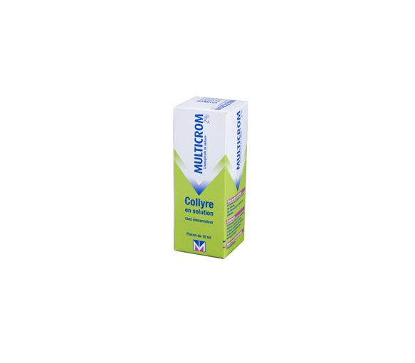 Multicrom 2% Augentropfen in Lösung - Flasche mit 10 ml
