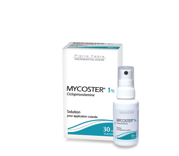 Mycoster 1% Lösung zur Anwendung auf der Haut - Flasche mit 30 ml