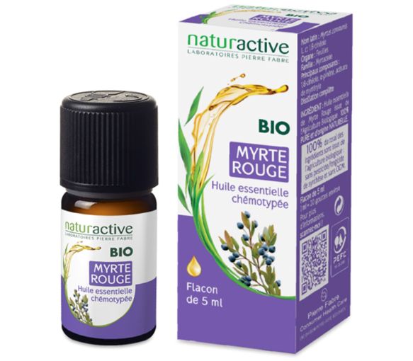 Ätherisches Öl von BIO Naturactive Rote Myrte - Flasche mit 5 ml