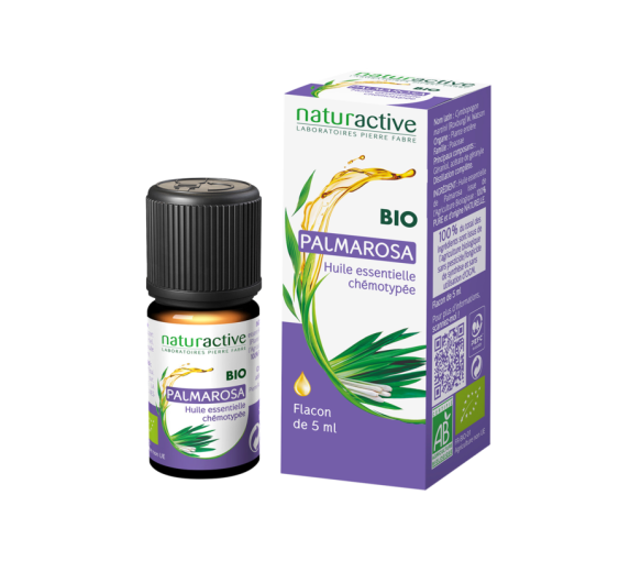 Palmarosa-Öl BIO Naturactive - Flasche mit 5 ml