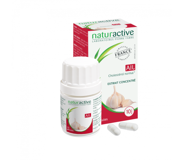 Elusanes Knoblauch Naturactive - Packung mit 20 Kapseln