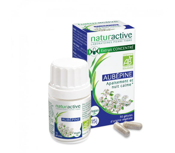 Elusanes Weißdorn bio Naturactive - Packung mit 30 Kapseln