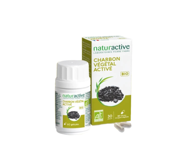 Aktivkohle Bio Naturactive - 60 Kapseln