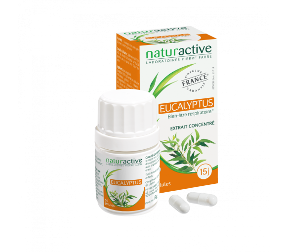 Elusanes Eucalyptus Naturactive - Packung mit 30 Kapseln