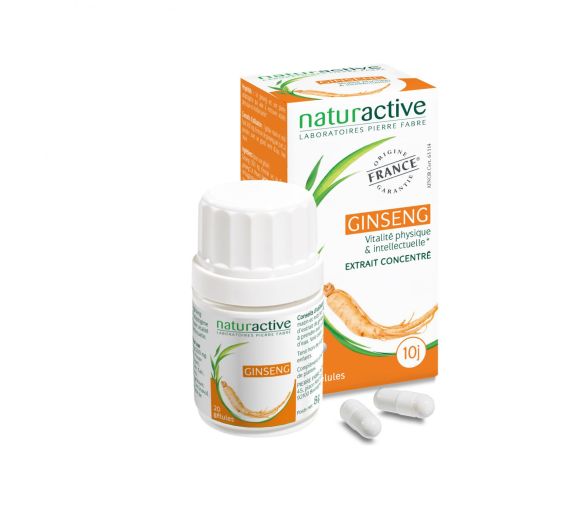 Elusanes Ginseng Naturactive - Packung mit 20 Kapseln