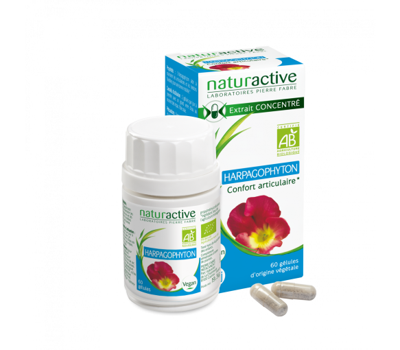 Elusanes Harpagophytum Naturactive - Packung mit 60 Kapseln