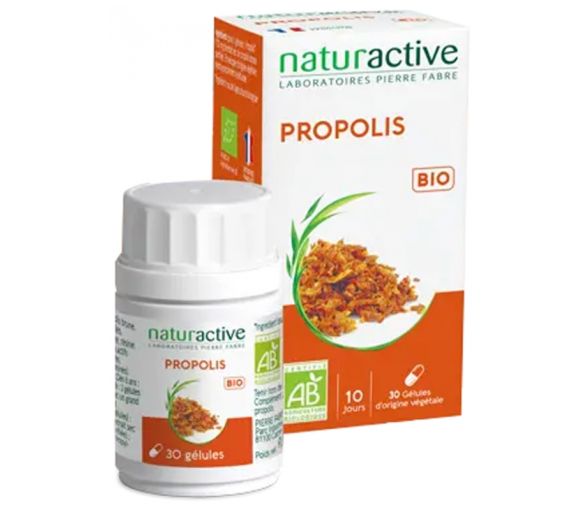 Bio Propolis Naturactive - Packung mit 30 Kapseln