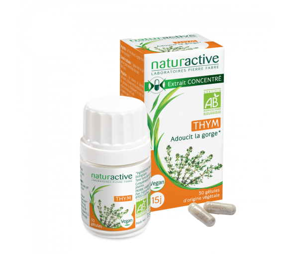 Elusanes Thym Naturactive - Packung mit 30 Kapseln