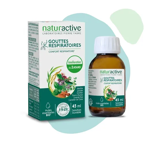 Atemtropfen Naturactive - Flasche mit 45 ml - image 1
