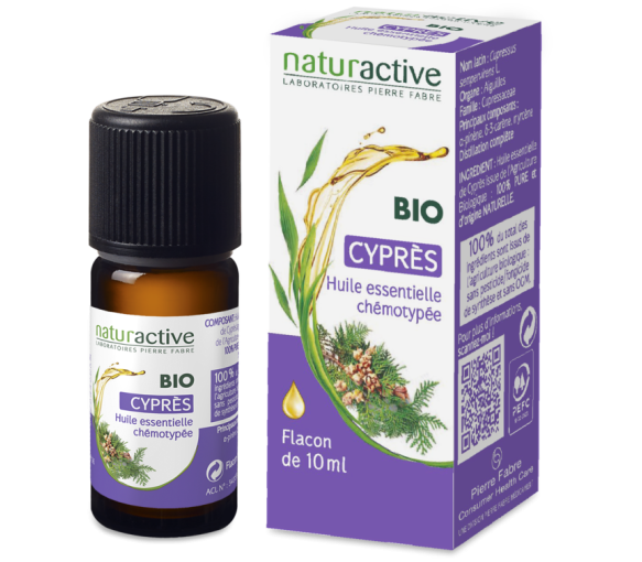 Bio-Zypressenöl Naturactive - Flasche mit 10 ml