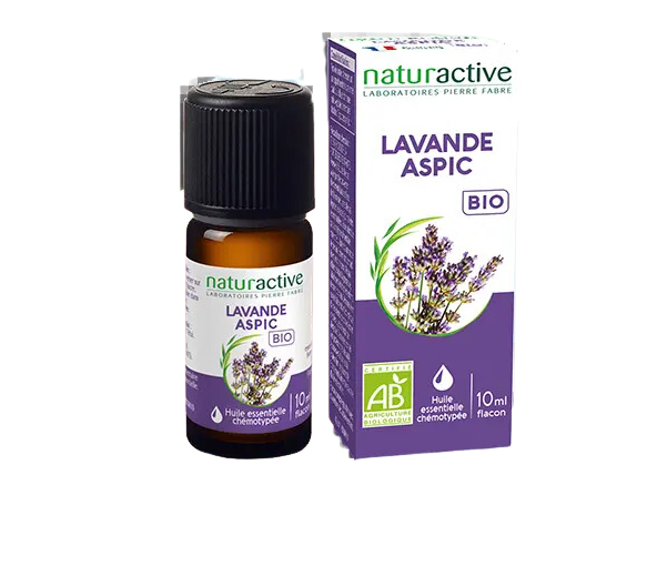 Bio Lavendelspike ätherisches Öl Naturactive - 10 ml Flasche
