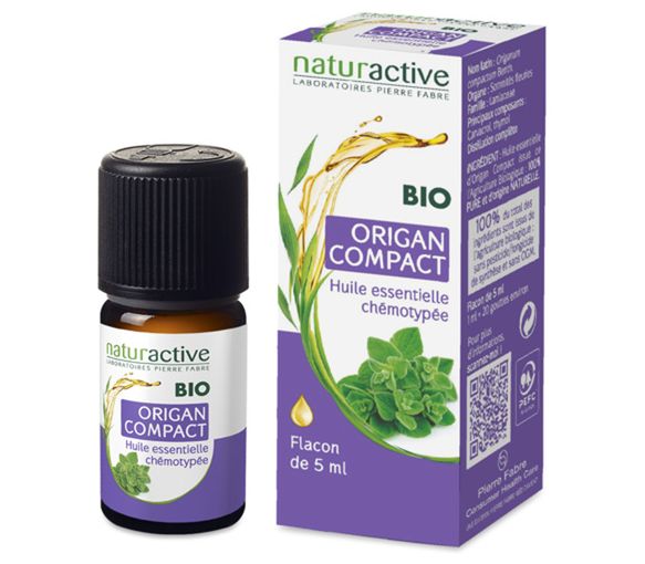 Bio-Naturactive Oregano Essential Oil - 5 ml bottle
