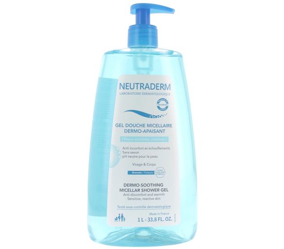 Mizellenduschgel dermo-schutz Neutraderm - Flasche mit 1 Liter