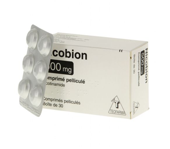 Nicobion 500mg - Packung mit 30 Tabletten