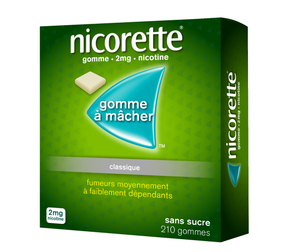 Nicorette 2mg zuckerfrei - 210 Kautabletten