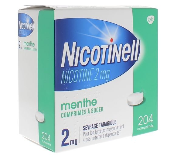 Nicotinell Minze 2mg Lutschtabletten - Packung mit 204 Tabletten - image 1