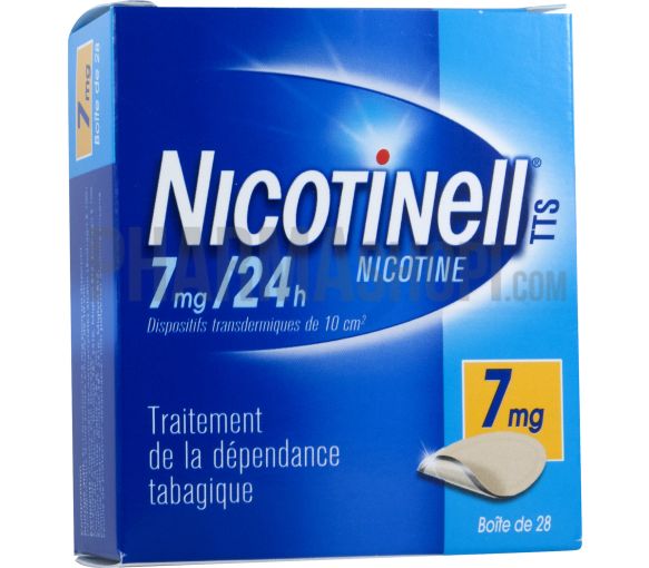 Nicotinell TTS 7mg/24h transdermales System - Packung mit 28 Systemen