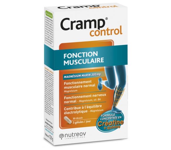 Cramp control Muskel-Funktion Nutreov - Packung mit 30 Kapseln