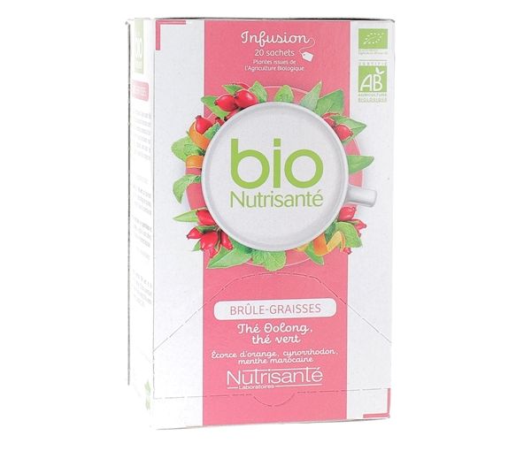 Infusion Fettverbrennung BIO Nutrisanté -20 Beutel