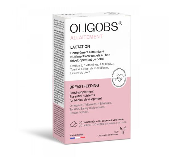 Oligobs Stillzeit Labor Ccd - Packung mit 30 Tabletten + 30 Kapseln - image 1