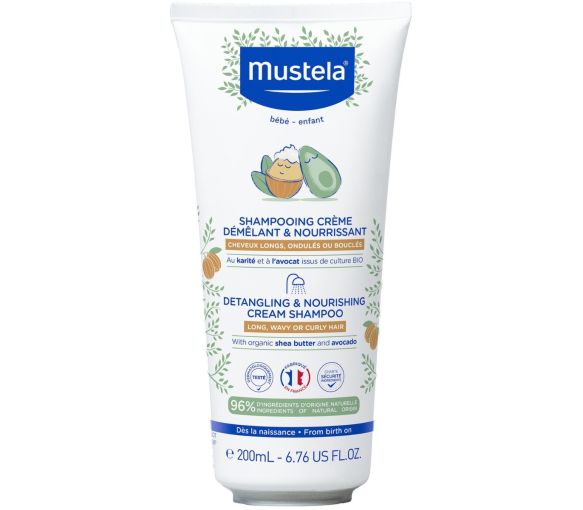 Mustela - 200ml Tube entwirrende & pflegende Creme-Shampoo. - image 1