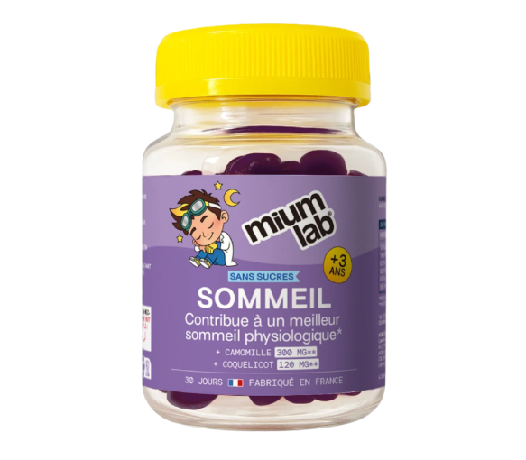 Schlaf Kinder ohne Zucker Mium Lab - Dose mit 30 Gummis - image 1