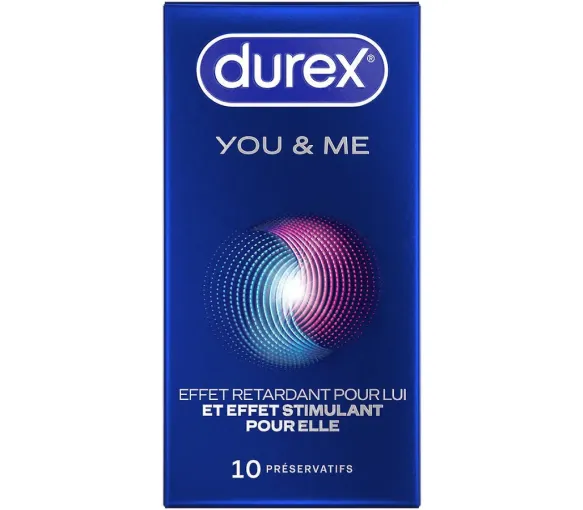 Durex you and me Kondome - Schachtel mit 10 Kondomen - image 1