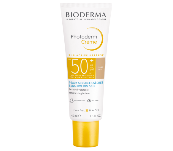 Photoderm Creme mit heller Tönung SPF50+ Bioderma - Tube mit 40 ml - image 1