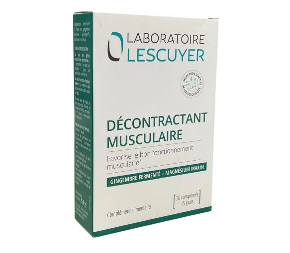 Muskelentspannung Lescuyer - Packung mit 30 Tabletten - image 1