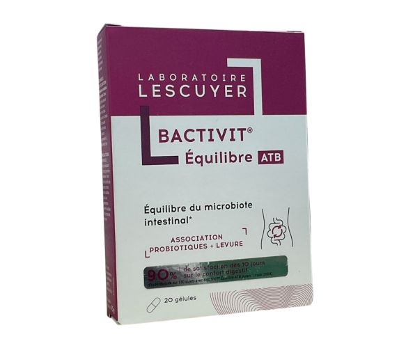 Bactivit Gleichgewicht ATB Lescuyer - Packung mit 20 Kapseln - image 1