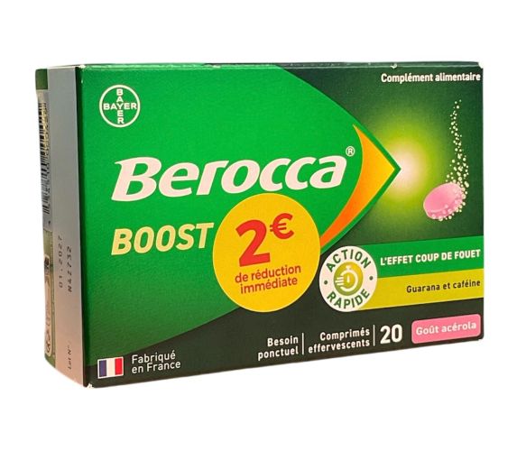 Berocca Boost Energieschub - Packung mit 20 Brausetabletten - image 1