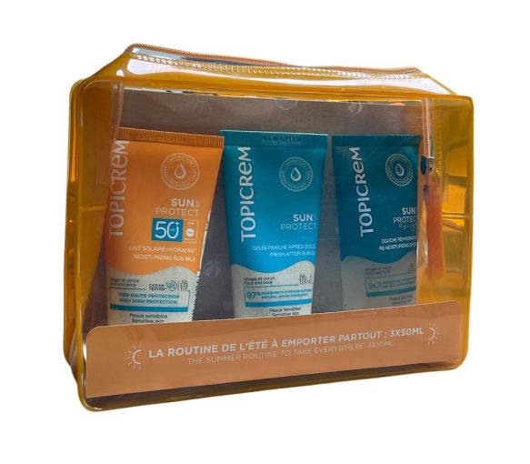 Sun protect Reise-Set Topicrem - Set mit 3 Produkten - image 1