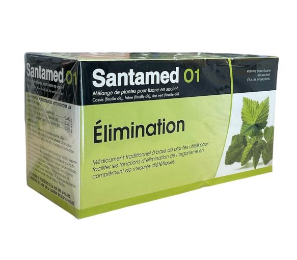 Santamed 01 Entgiftungstee - Box mit 24 Beuteln - image 1