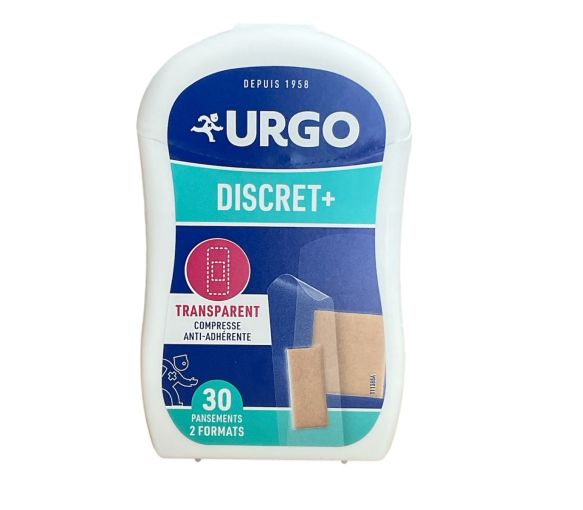 Diskrete + transparente Pflaster Urgo - Schachtel mit 30 Pflastern - image 1