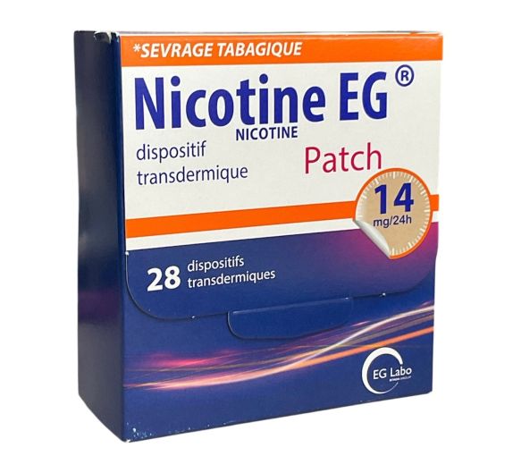 Nikotin EG transdermales Pflaster - Packung mit 28 transdermalen Pflastern - image 1