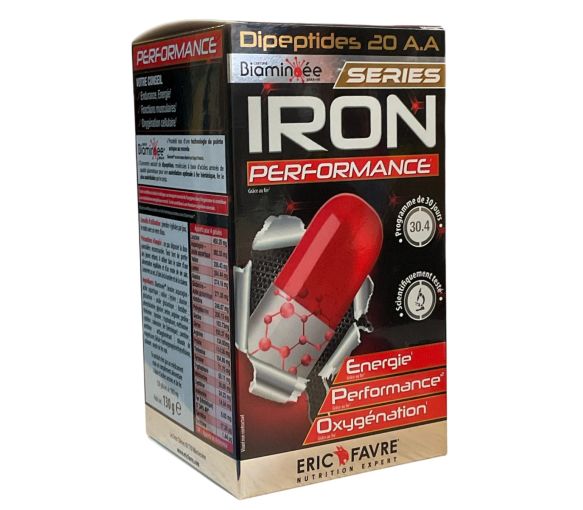Iron Performance Dipeptide 20 A.A Eric Favre - Dose von 120 Kapseln - image 1