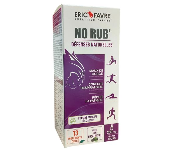 No rub' natürliche Abwehrmittel Eric Favre - Flasche mit 200ml - image 1