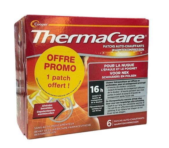 ThermaCare selbstwärmende Nackenpflaster Cooper - 6 Pflaster - image 1