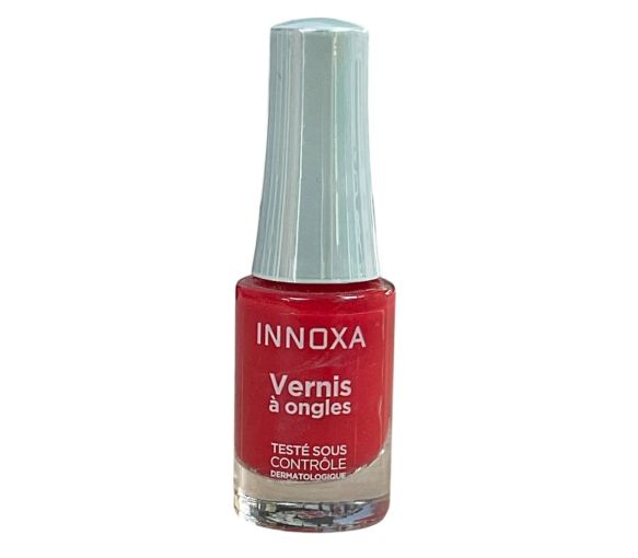 Roter Wunsch Nagellack 411 Innoxa - Flasche mit 5ml - image 1