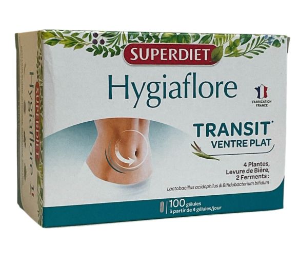 Hygiaflore Transit flacher Bauch Super Diet - Packung mit 100 Kapseln - image 1