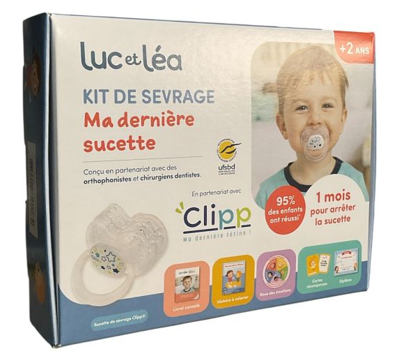 Entwöhnung meines letzten Schnullers Luc und Léa - ein Set - image 1