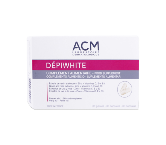Dépiwhite Nahrungsergänzungsmittel ACM - Packung mit 60 Kapseln
