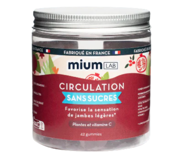 Zirkulation Gummies ohne Zucker Mium Lab - Dose mit 42 Gummies - image 1