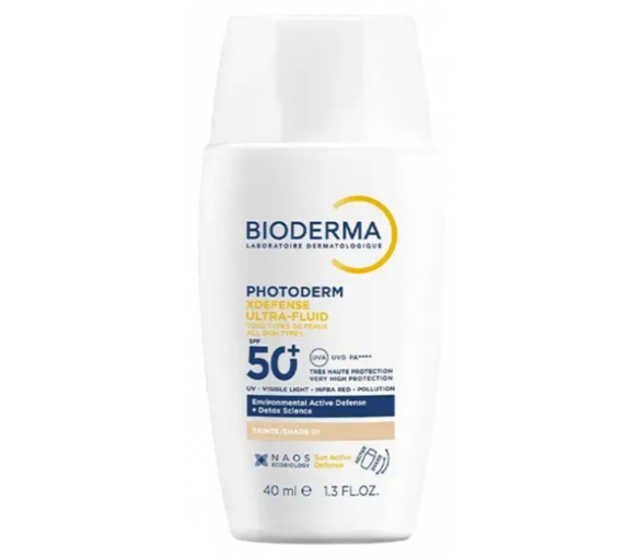 Photoderm Xdefense ultra-fluid Farbton 1 Bioderma - Flasche mit 40ml