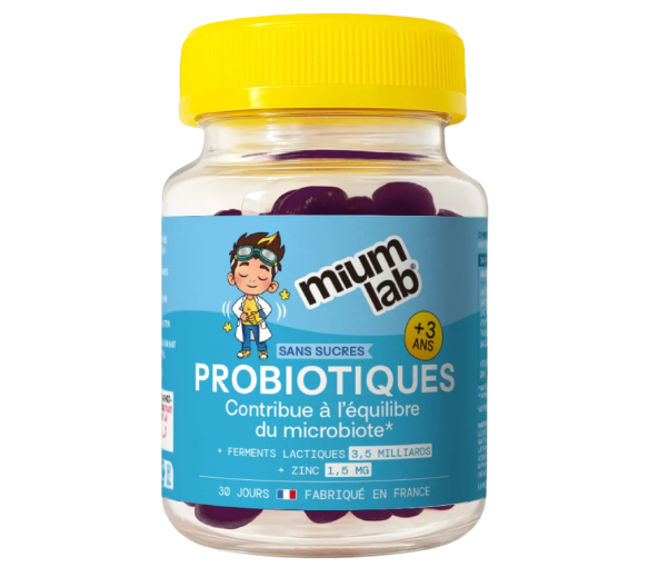 Probiotika für Kinder ohne Zucker Mium Lab - 30 Gummies Dose - image 1