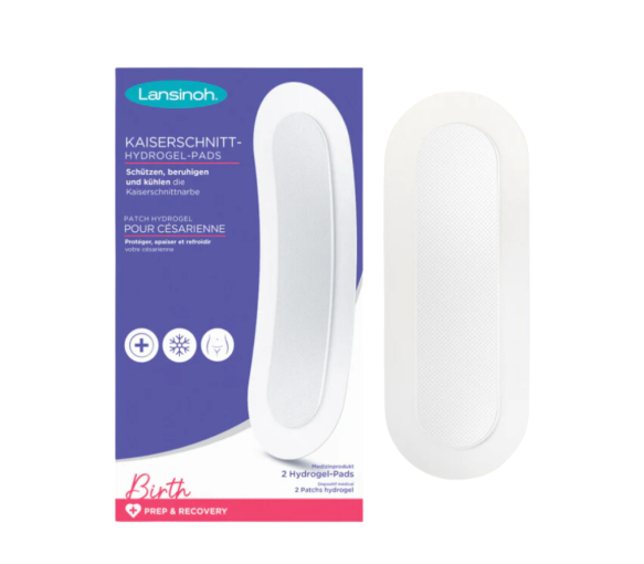 Hydrogel-Patch für Kaiserschnitt Lansinoh - Packung mit 2 Patches - image 1