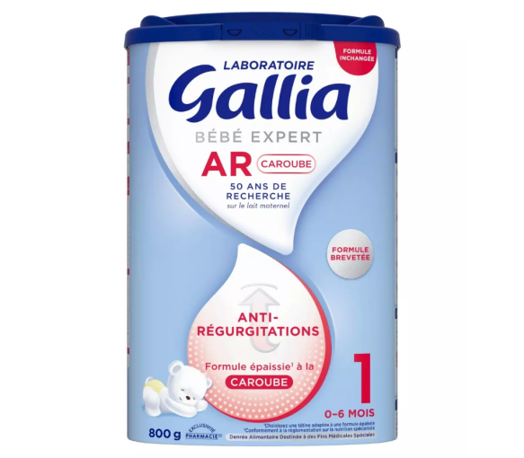 Bébé Expert AR Caroube Milchpulver 1. Alter Gallia - Dose von 800g