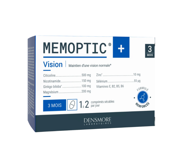 Memoptic + Vision Densmore - Packung mit 90 Tabletten