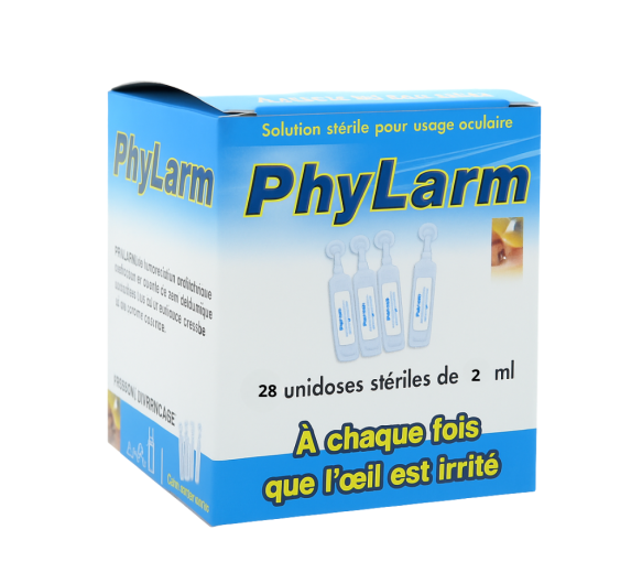 PhyLarm ophthalmische Lösung Lca Pharmaceutical - 28 Einzeldosen à 2ml