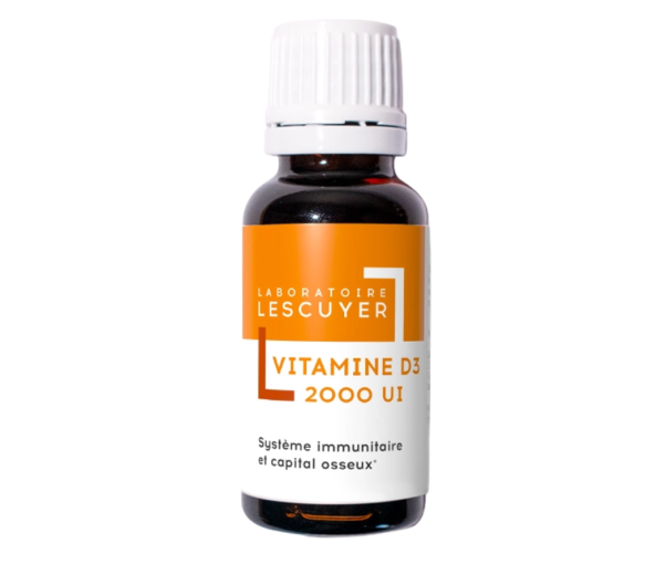 Vitamin D3 2000 UI Lescuyer - 20ml Tropfen